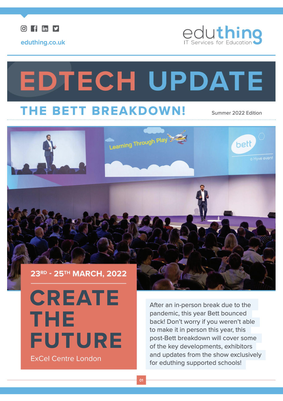 EDTECH UPDATE SUMMER 2022