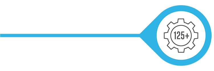 125+ managed service customers