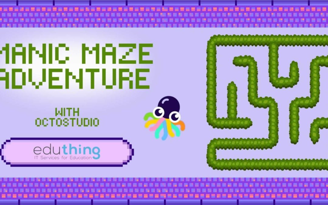 Manic Maze Adventure - Octostudio poster