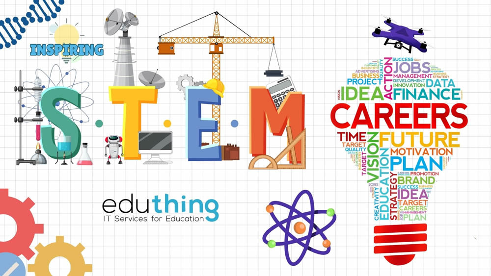 Inspiring STEM Careers poster Inspiring STEM Careers poster
