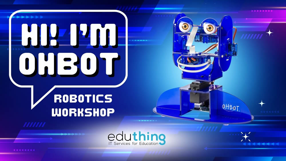 Hi! I’m Ohbot Hi! I’m Ohbot